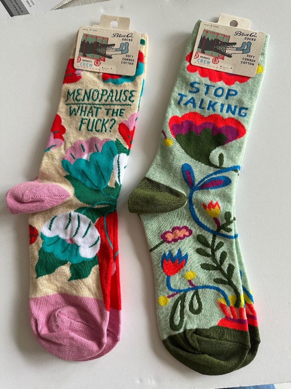 Pair of novelty socks